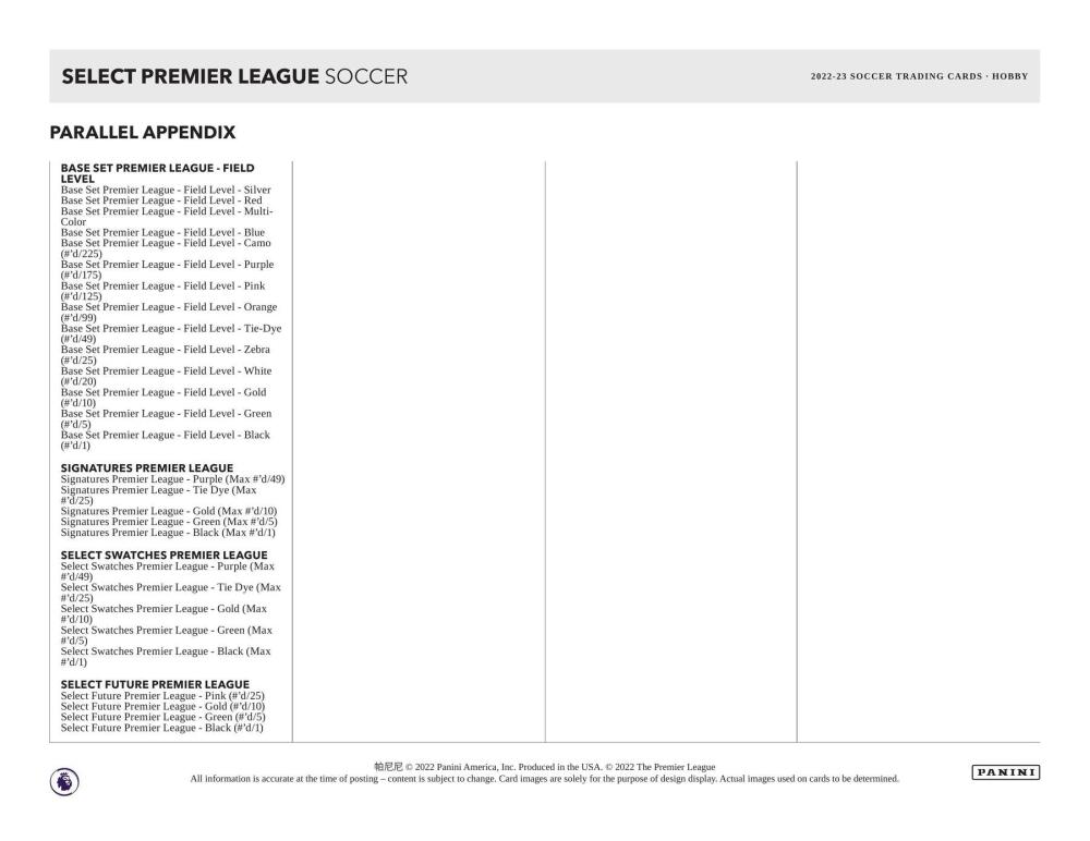 2022-23 Panini Select Premier League EPL Soccer Hobby Box Image 7