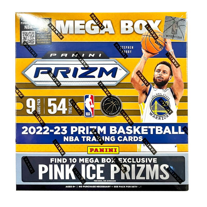 2022-23 Panini Prizm Basketball Mega Box (Pink Ice Prizms) Image 1