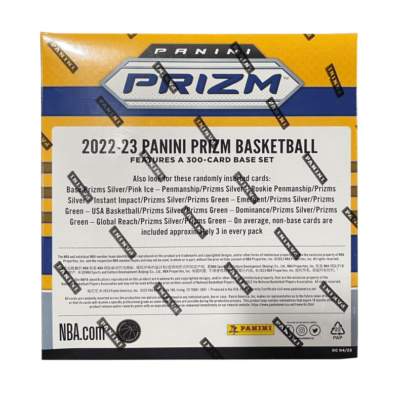 2022-23 Panini Prizm Basketball Mega Box (Pink Ice Prizms) Image 3