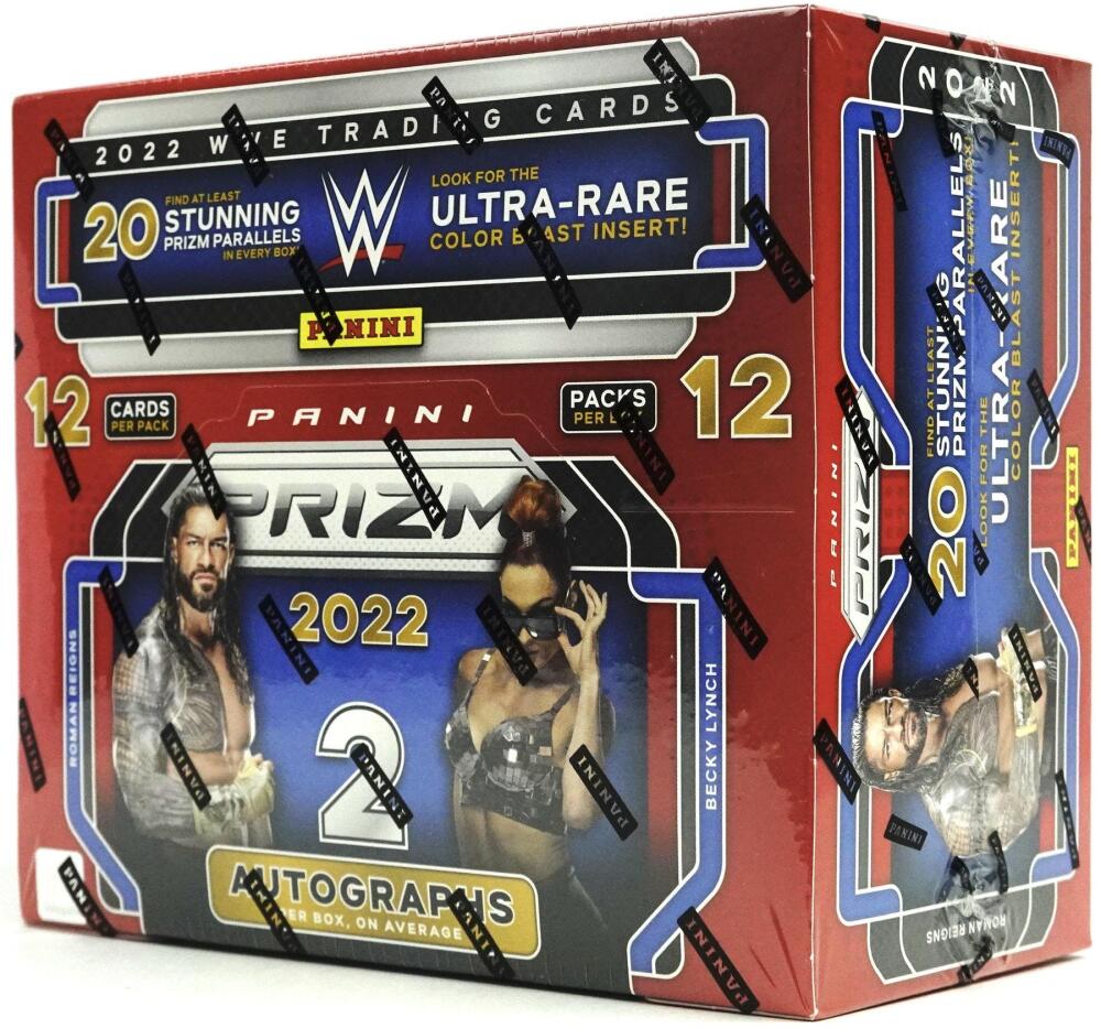 2022 Panini Prizm WWE Wrestling Hobby Box Image 1