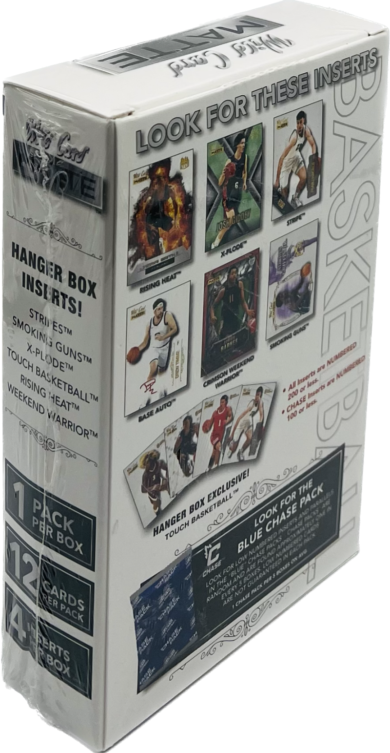 2022-23 Wild Card Matte Basketball 1-Pack Blaster Box  Image 2