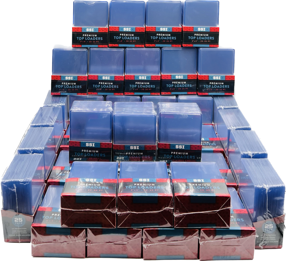 (1000) SSI Premium Standard Sports Cards Top Loaders (25 each Pack) 40