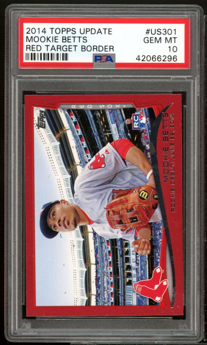 2014 Topps Update Target Red #US-301 Mookie Betts RC Rookie