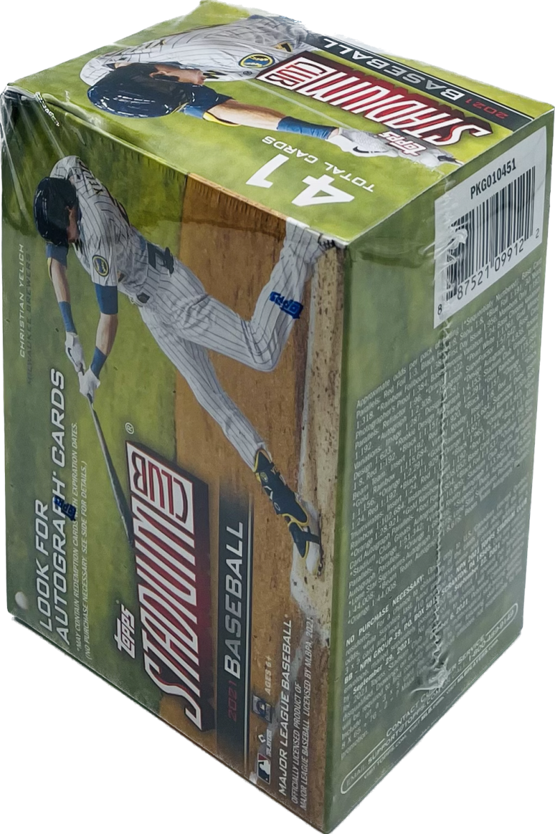 2021 Topps Stadium Club Baseball 8-Pack Blaster Box