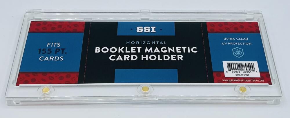 (5) Superior Sports Investments SSI Magnetic Horizontal Booklet Card Holder One Touch  Image 6