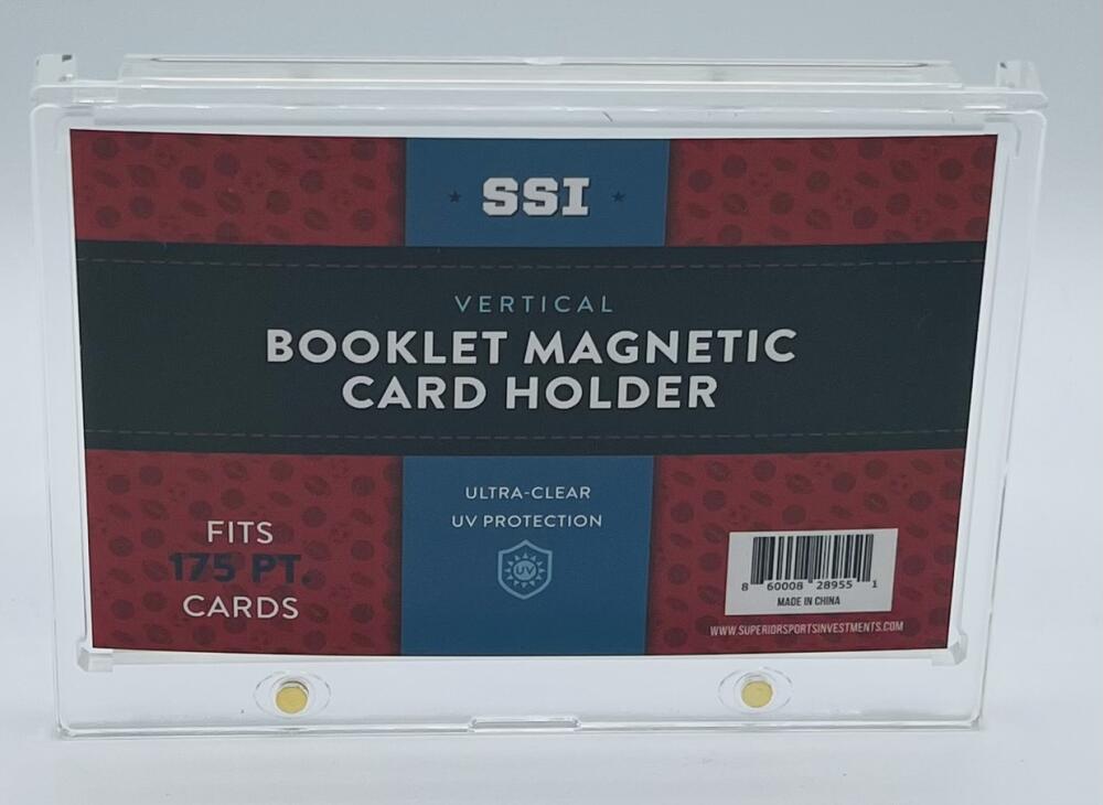 (5) Superior Sports Investments SSI Magnetic Vertical Booklet Card Holder One Touch  Image 6