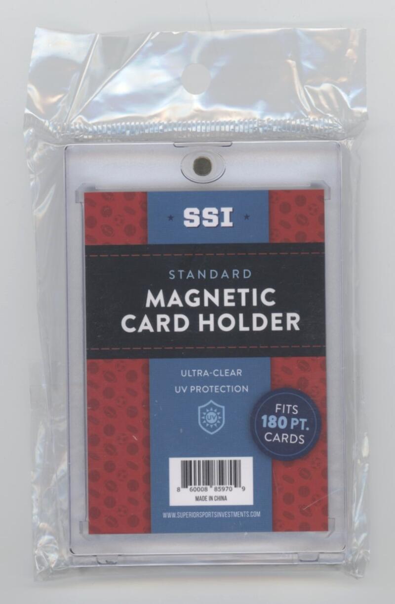 (10) Superior Sports Investments SSI Magnetic Thick Card Holder One Touch 180 PT Image 2