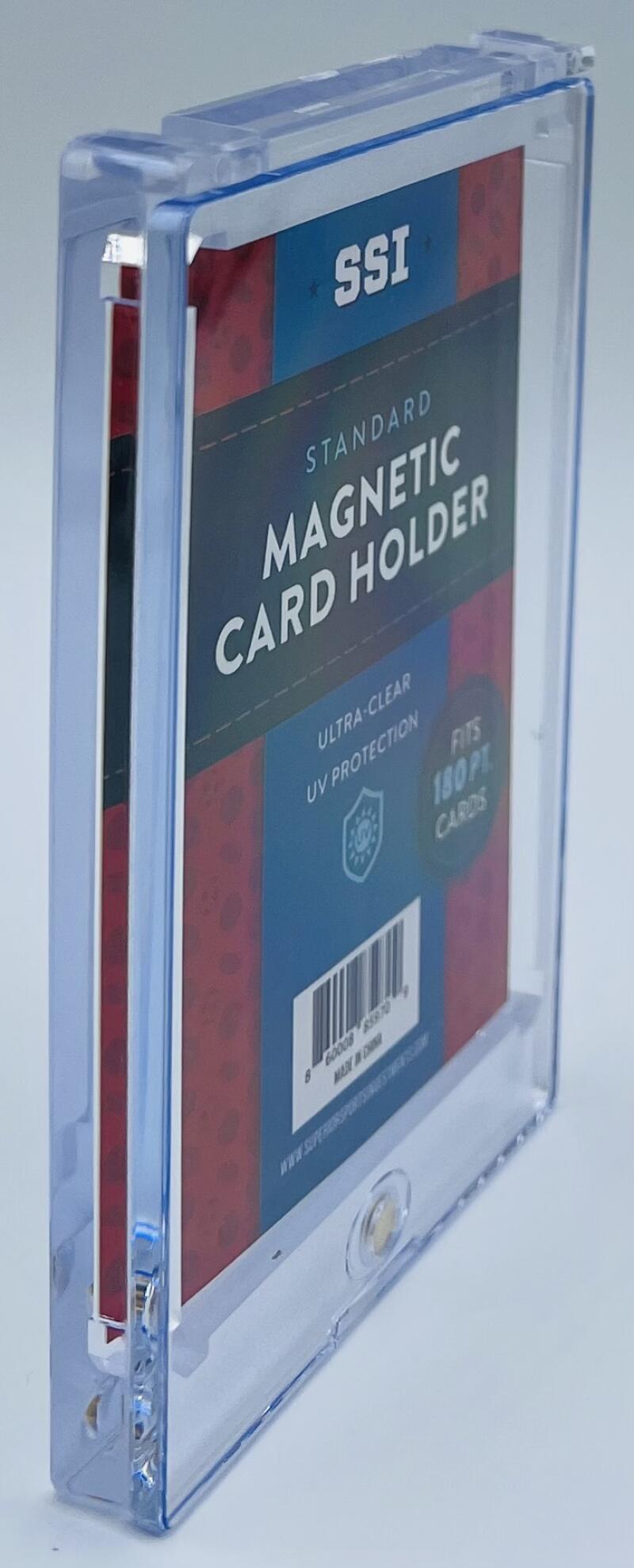 (10) Superior Sports Investments SSI Magnetic Thick Card Holder One Touch 180 PT Image 5