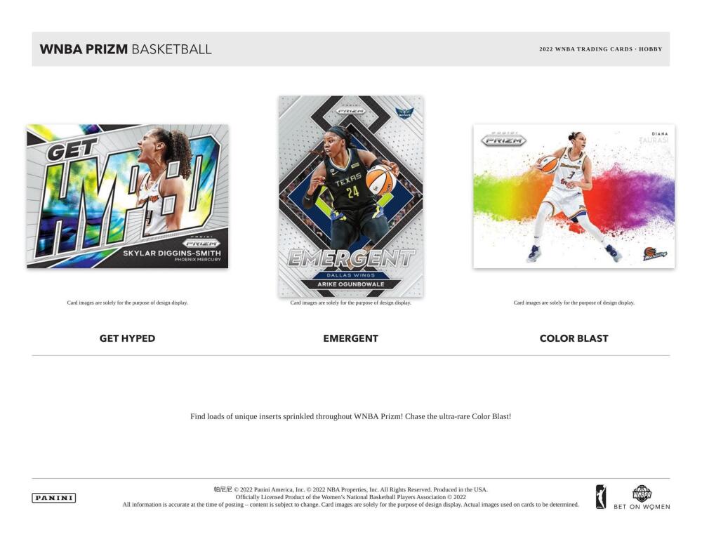 2022 Panini Prizm WNBA Basketball Hobby Box Image 5