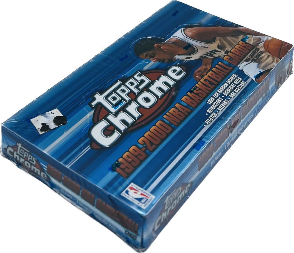 1999-00 Topps Chrome Basketball Hobby Box Image 2