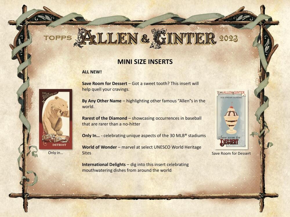 2023 Topps Allen & Ginter Baseball Hobby Box Image 10