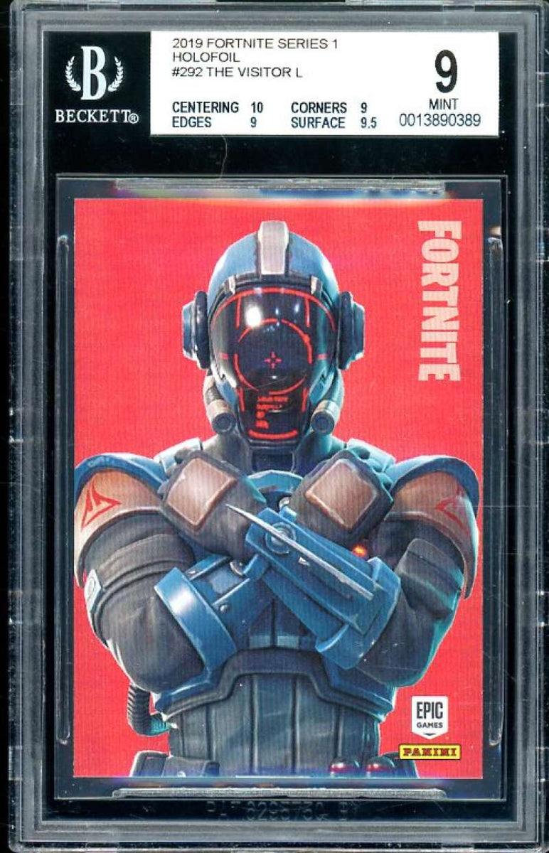 The Visitor 2019 Fortnite Series 1 Holofoil USA #292 (pop 4) BGS 9 (10 –  SUPERIORSPORTSINVESTMENTS.COM