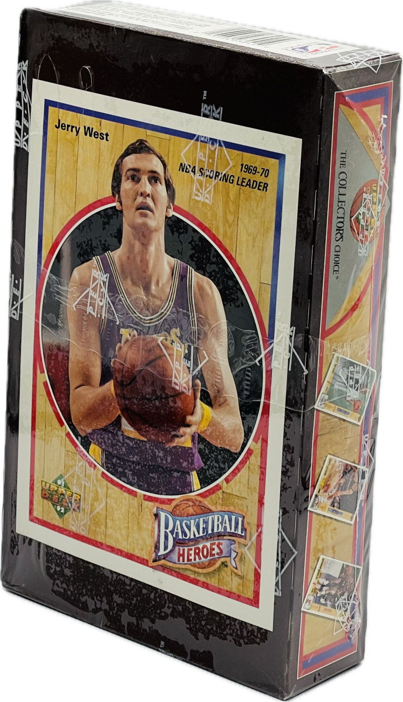 1991-92 Upper Deck High Series Find The West Basketball Box Image 3