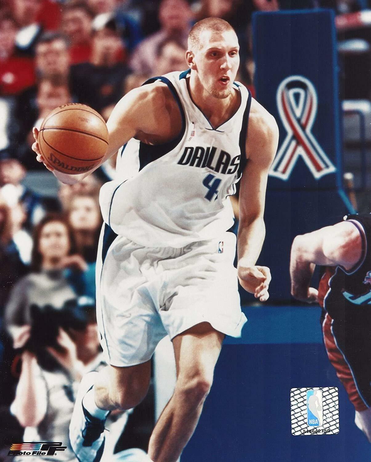 Dirk Nowitzki (10) Mint Basketball Dallas Mavericks Assorted NBA Cards MVP # 41 Image 1