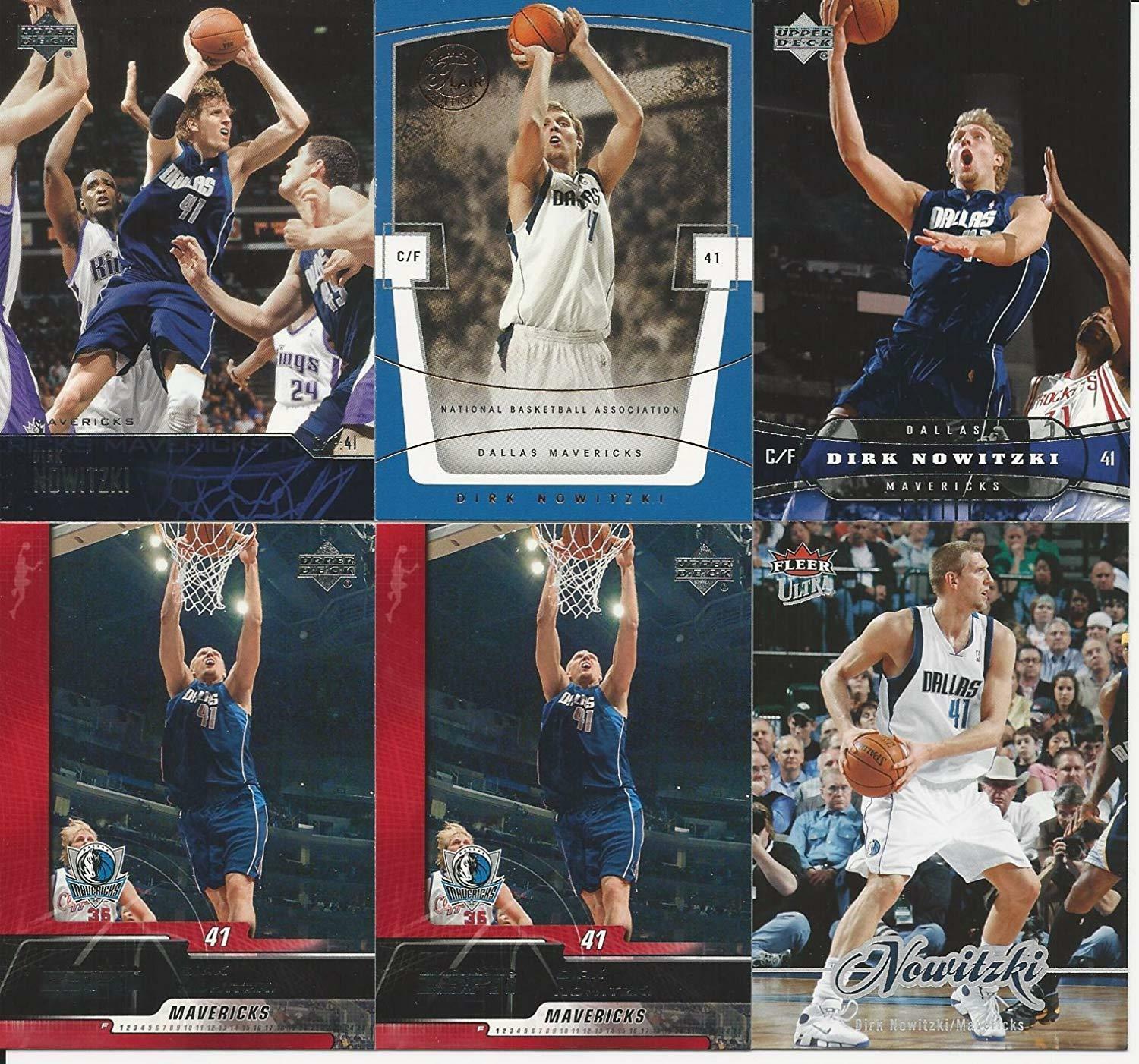 Dirk Nowitzki (10) Mint Basketball Dallas Mavericks Assorted NBA Cards MVP # 41 Image 4