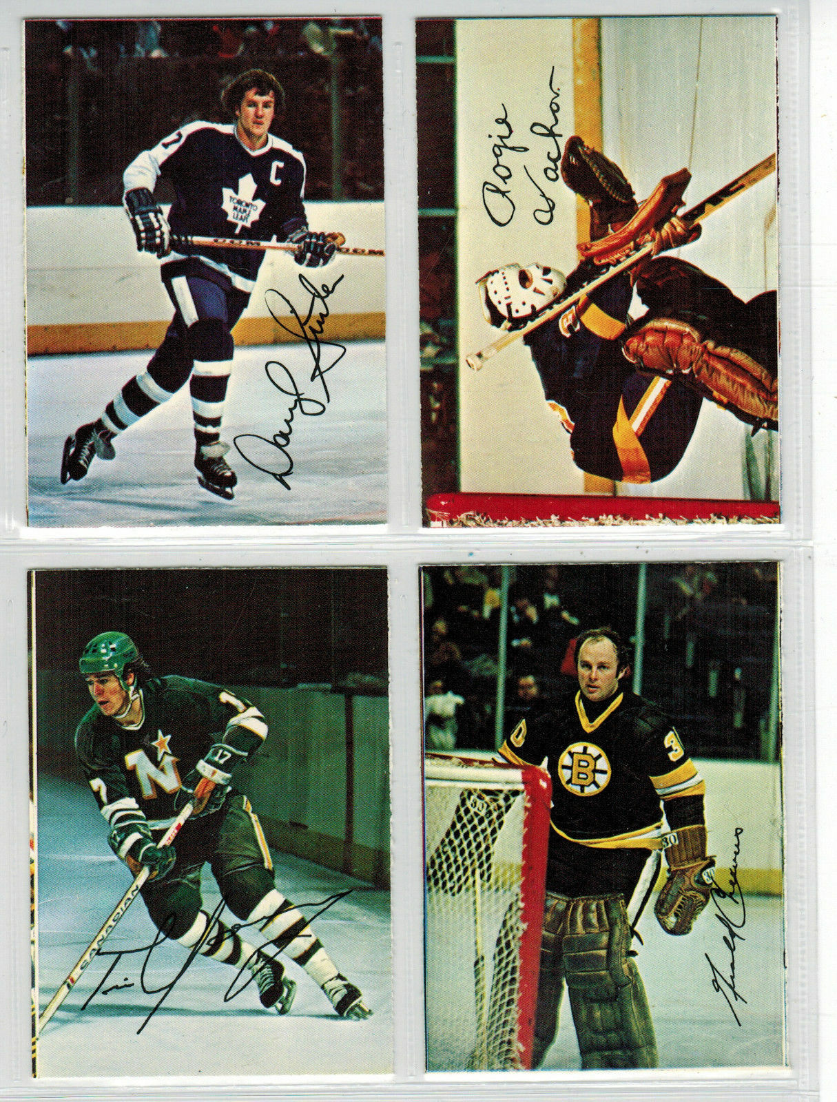 1977-78 O-Pee-Chee NHL hockey squared corners complete glossy card set of 22 NM Image 3