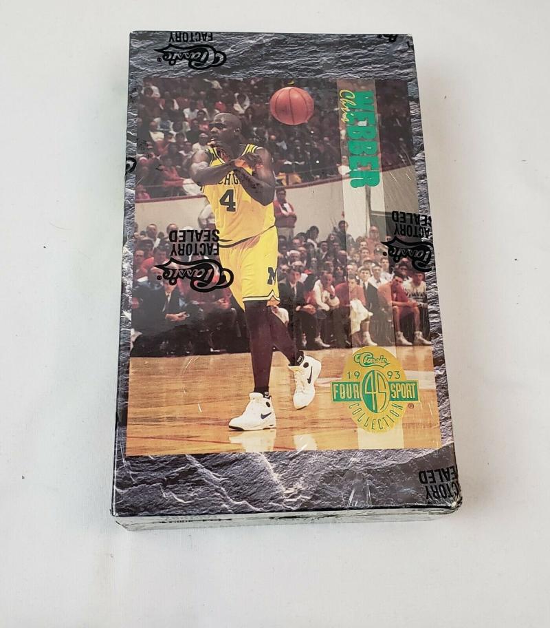 1993 Classic Four Sport Draft Pick Collection  Box  Image 2