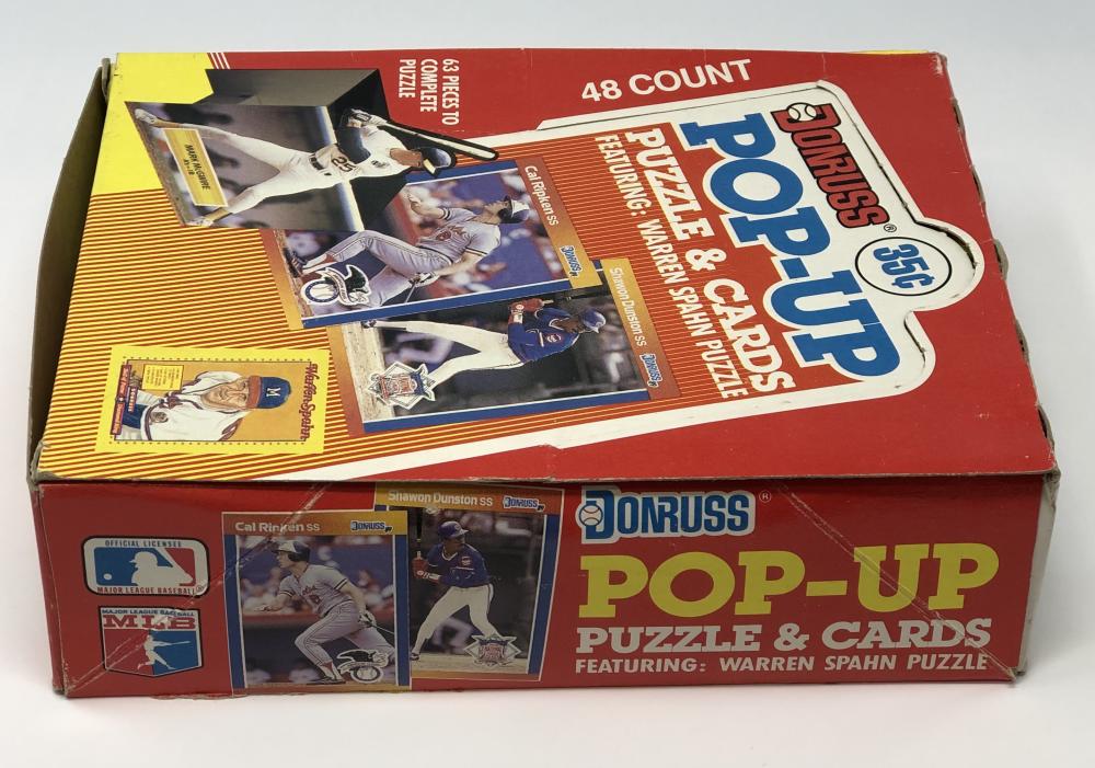 1988 Donruss  Pop-Up Baseball Box Image 2