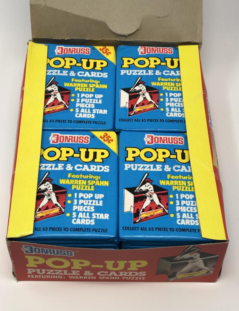 1988 Donruss  Pop-Up Baseball Box Image 3