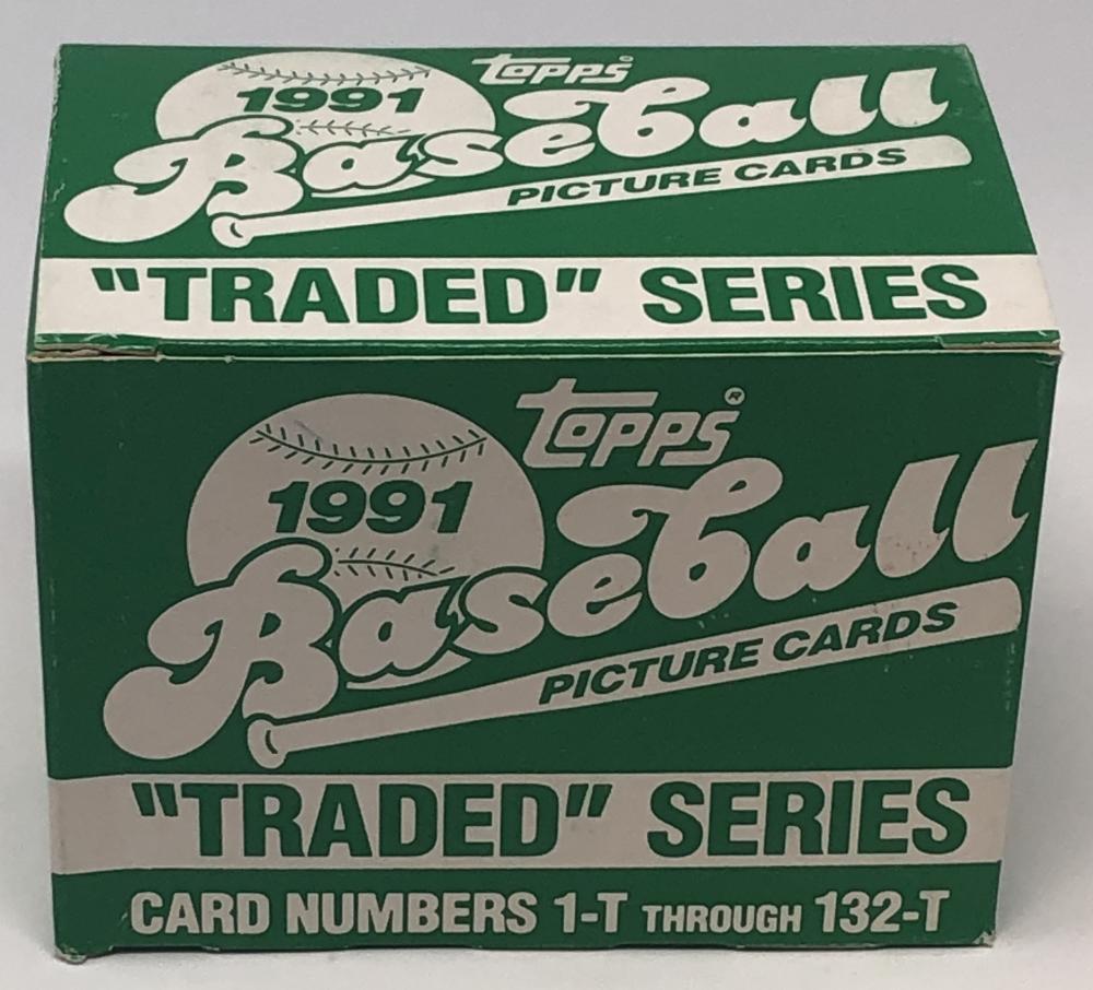 1991 Topps Traded Series Baseball Set Jeff Bagwell Ivan Rodriguez Rookie Image 1