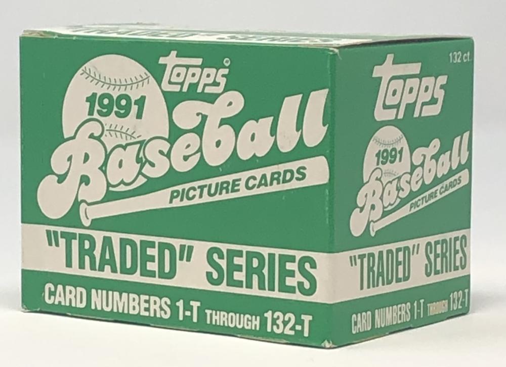 1991 Topps Traded Series Baseball Set Jeff Bagwell Ivan Rodriguez Rookie Image 2