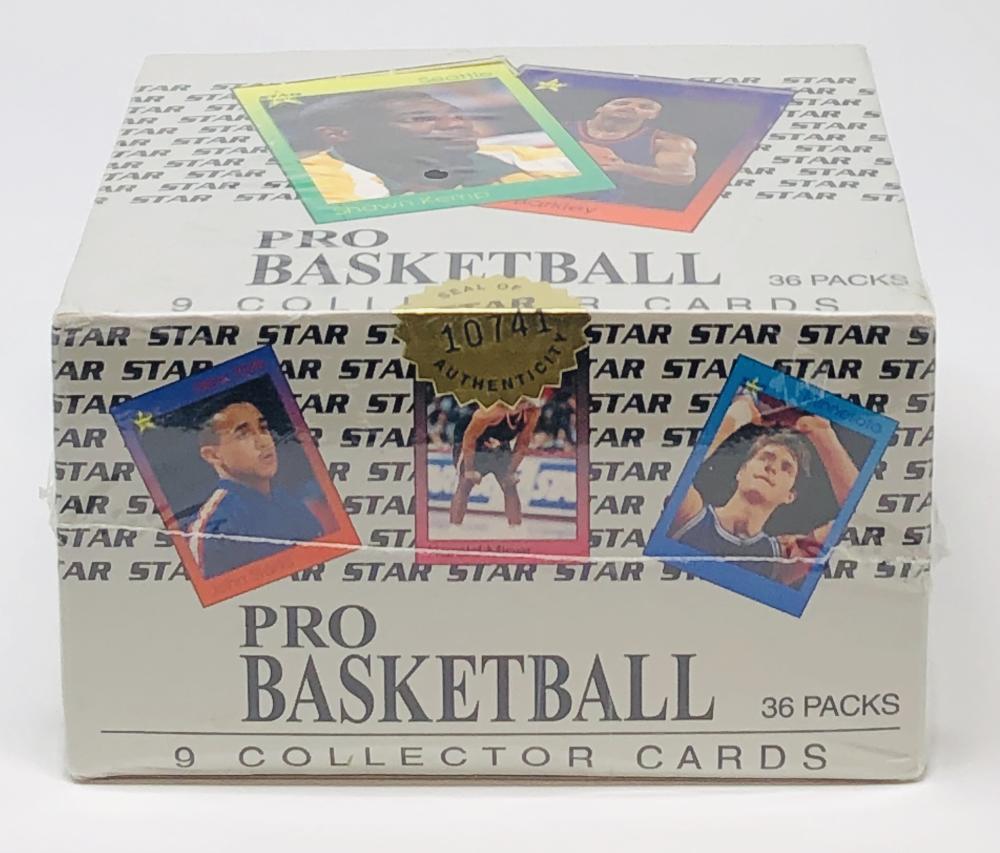 1994 Star Company Basketball Box Image 2