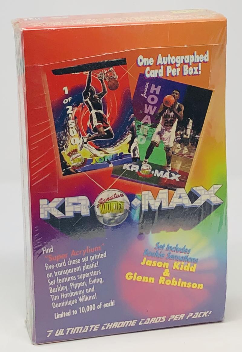 1994 Kromax Signature Rookies Basketball box Image 1