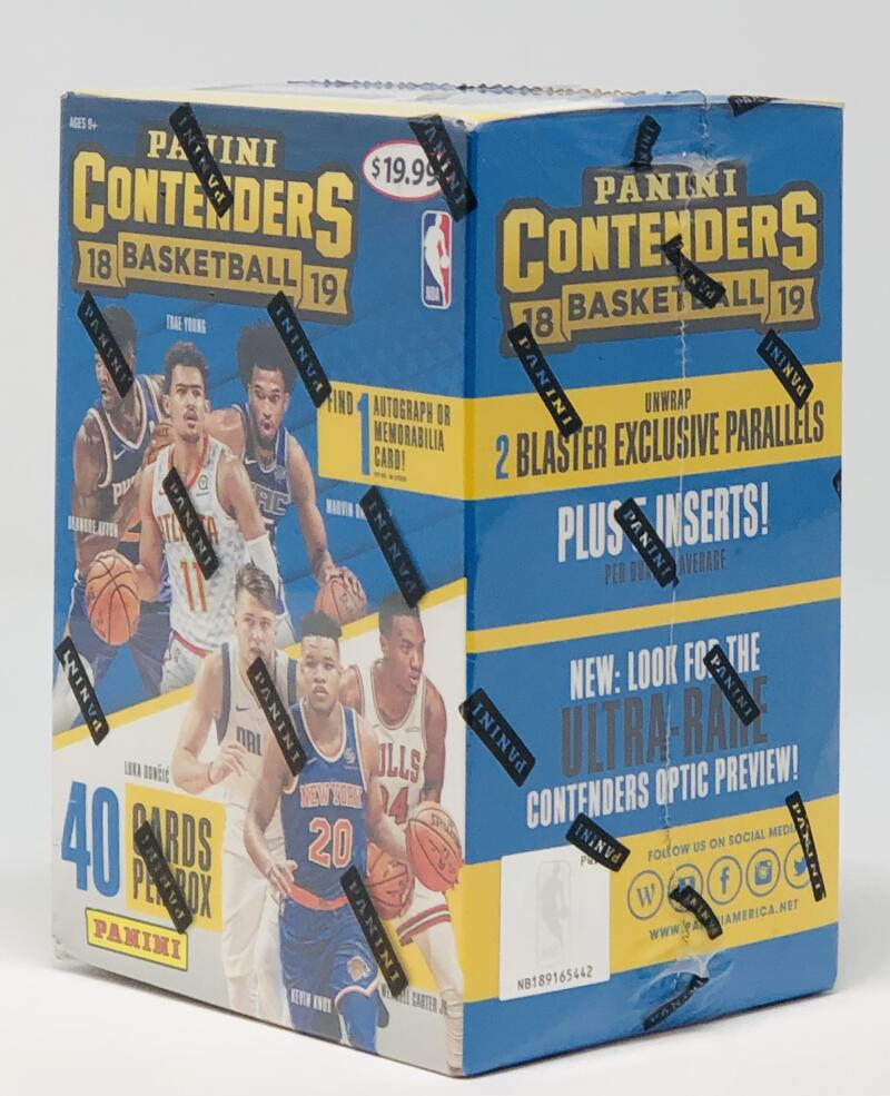 2018-19 Panini Contenders Basketball Blaster Box



 Image 1