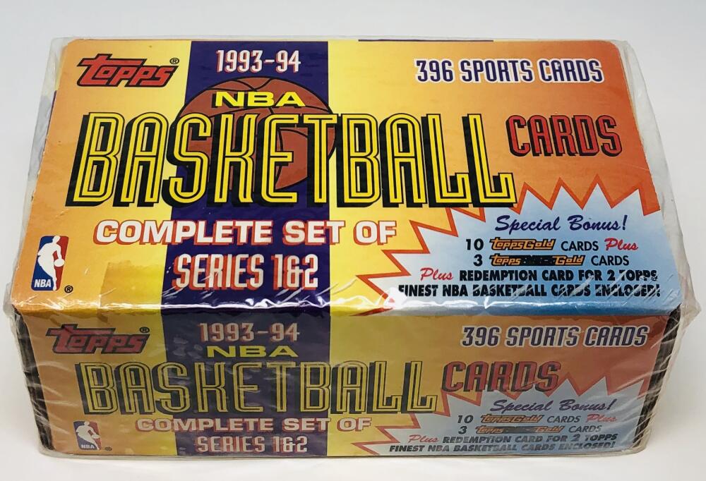 1993-94 Topps Basketball Factory Set Image 1