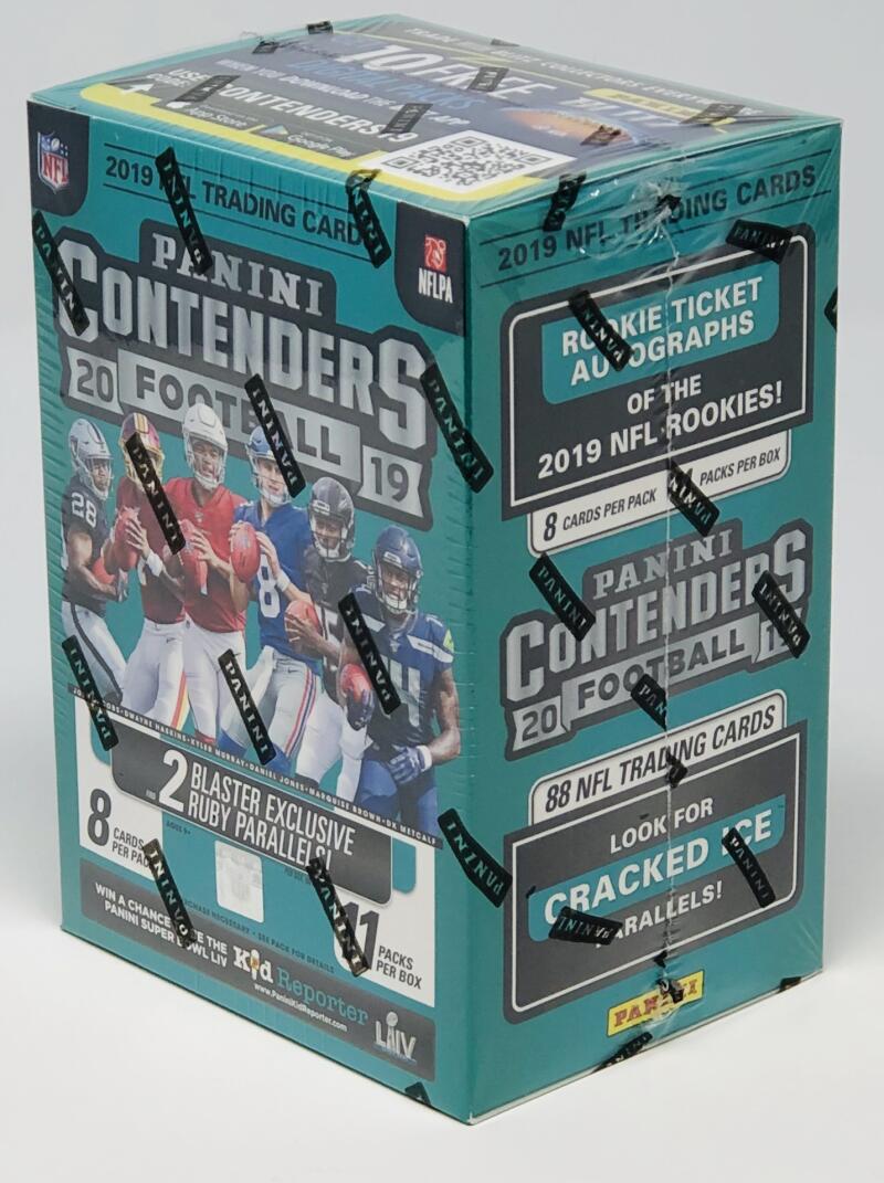 2019 Panini Contenders Football Blaster Box (Teal) Image 1