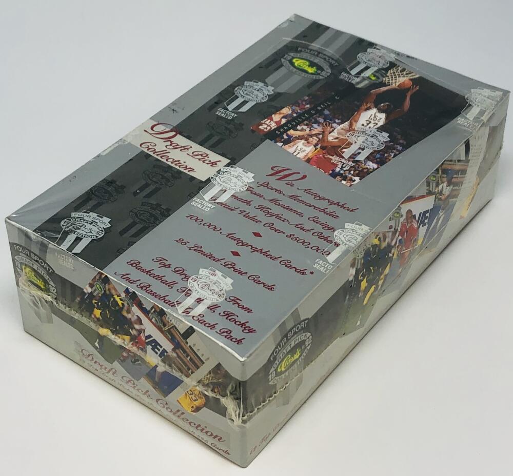 1992 Classic Four Sport Draft Pick Collection Box Image 2