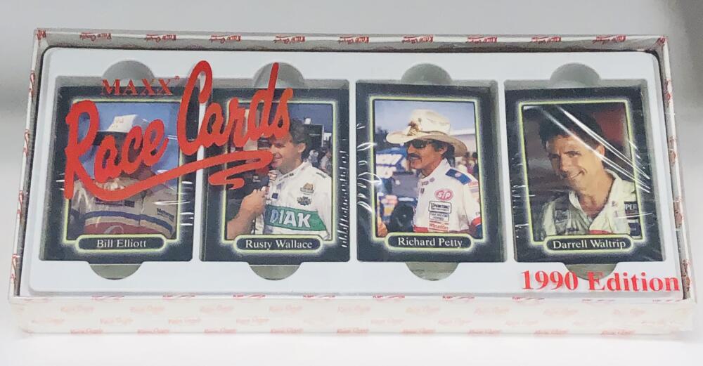 1990 Maxx White Box Race Cards Hobby Set Image 1