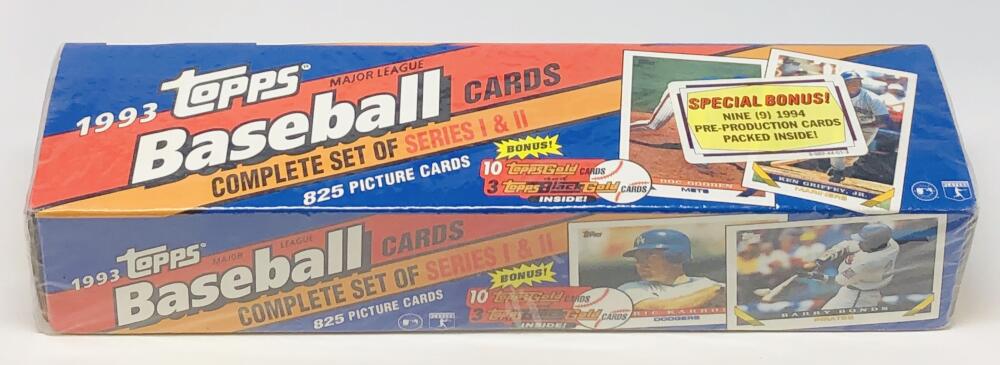 1993 Topps Baseball Factory Set ( with Derek Jeter RC) Image 2