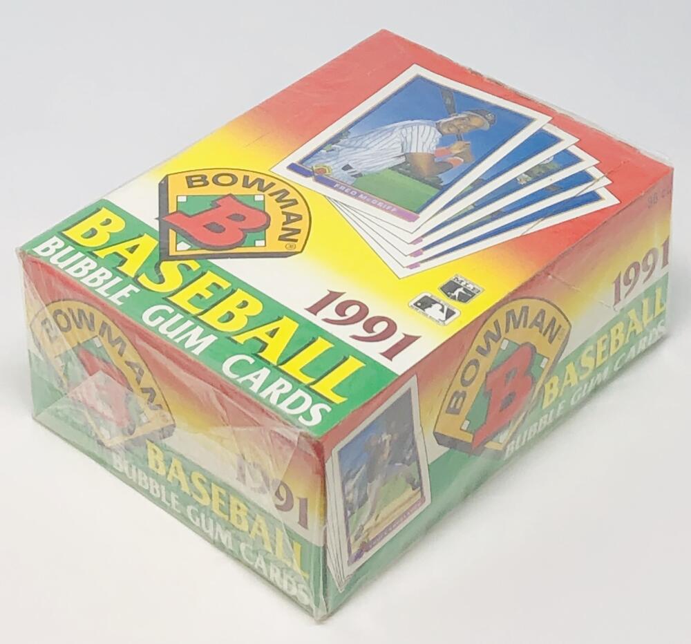 1991 Bowman Baseball Box  Image 2
