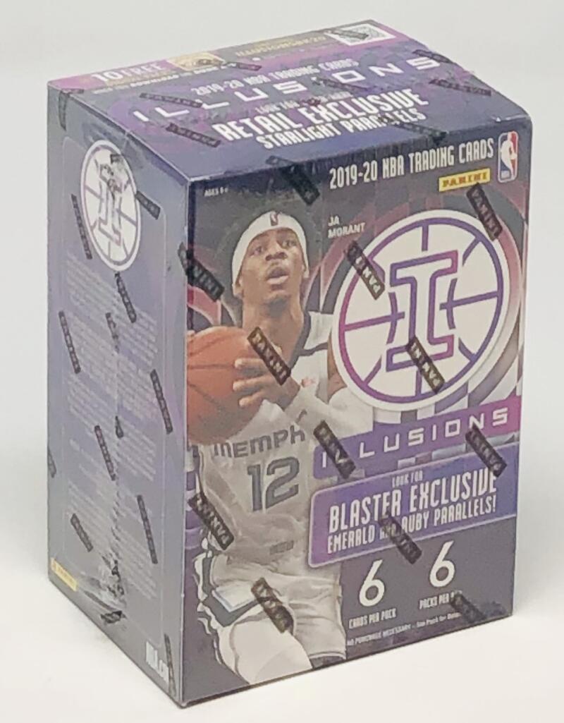 2019-20 Panini Illusions Basketball Blaster Box Image 1