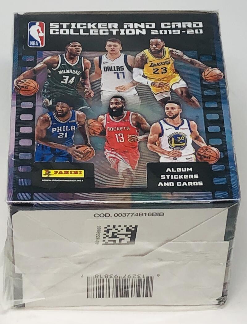 2019-20 Panini Sticker and Card Collection Basketball Box Image 3