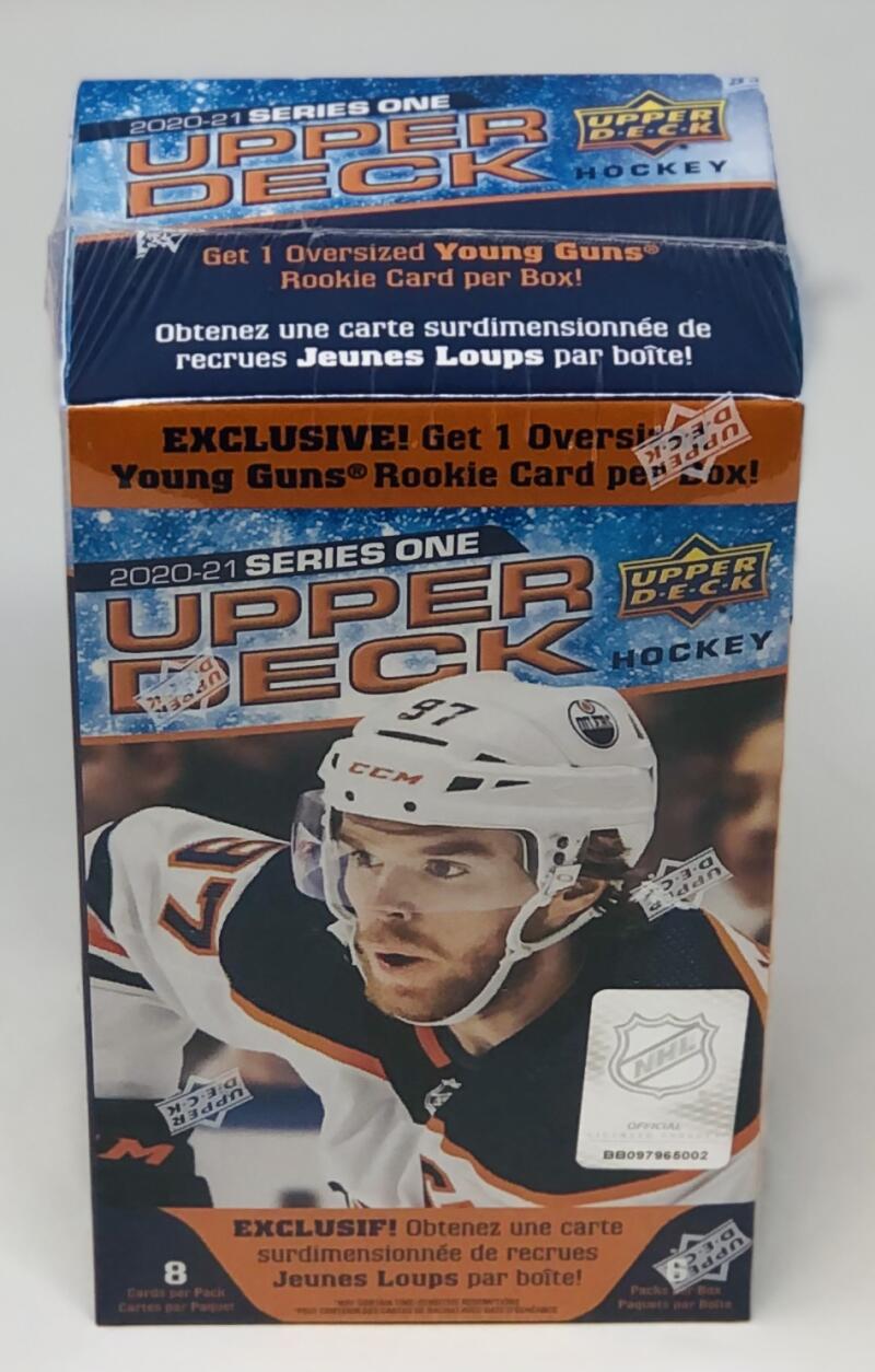 2020-21 Upper Deck Series 1 Hockey  Blaster Box Image 1