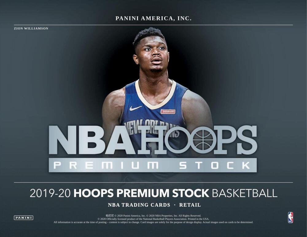 2019-20 Panini Hoops Premium Stock Basketball Blaster Box Image 3