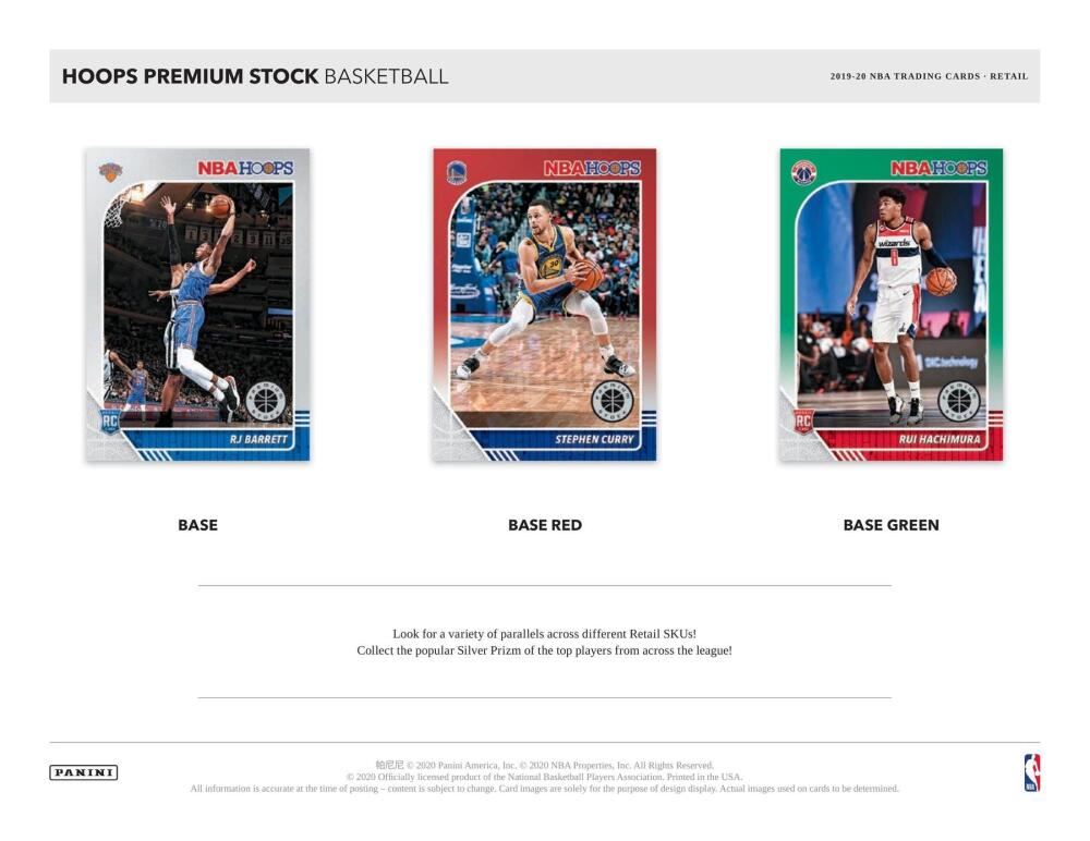 2019-20 Panini Hoops Premium Stock Basketball Blaster Box Image 6