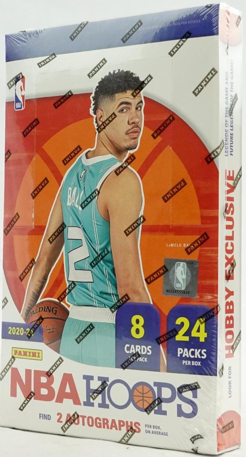 2020-21 Panini Hoops Basketball Hobby Box Image 2