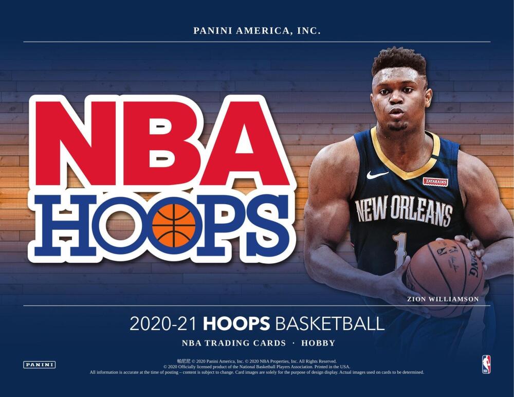 2020-21 Panini Hoops Basketball Hobby Box Image 3