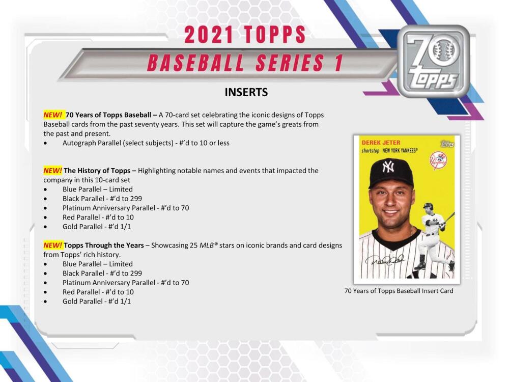 2021 Topps Series 1 Baseball Hobby Jumbo Box Image 7