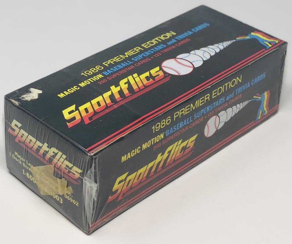 1986 Sportflics Premier Edition Baseball Set Image 3