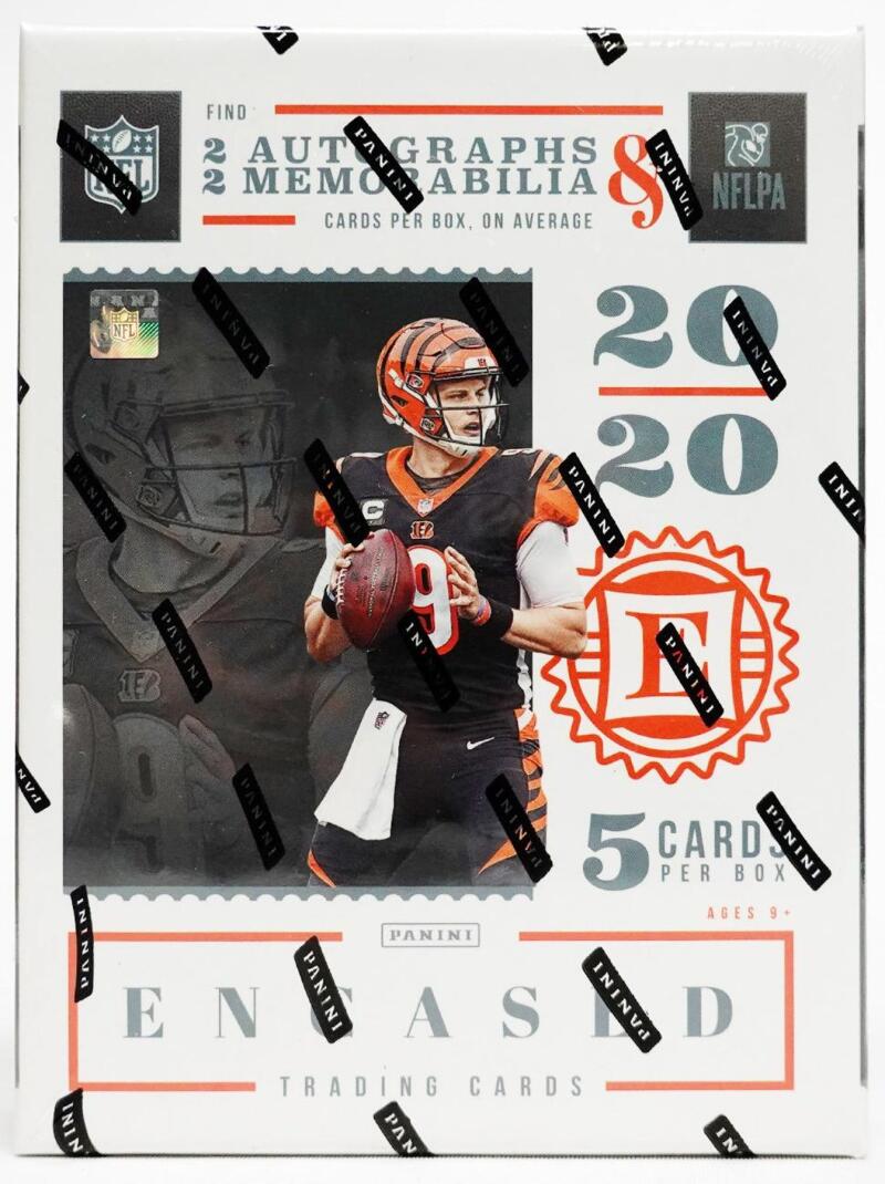2020 Panini Encased Football Hobby Box Image 1