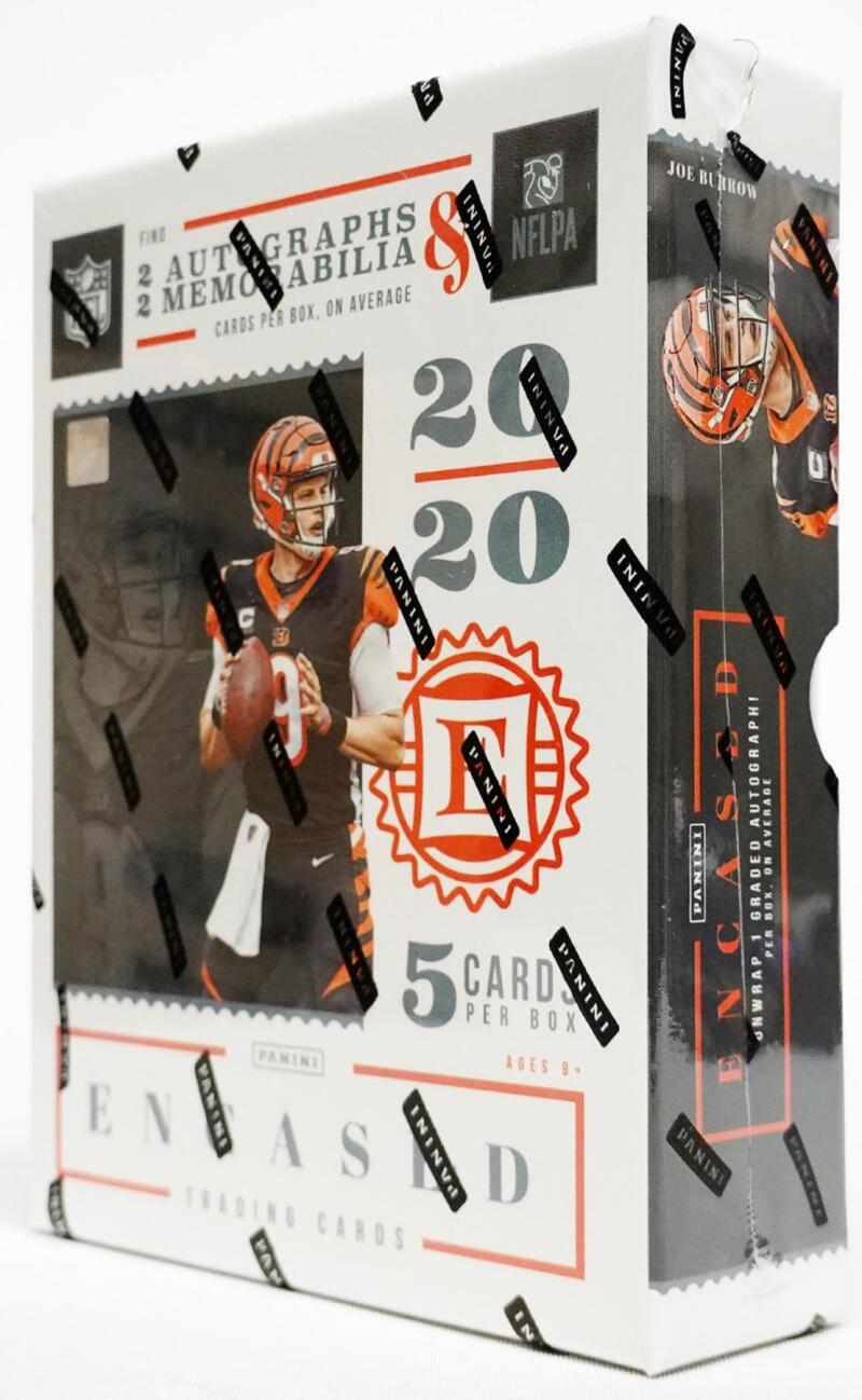 2020 Panini Encased Football Hobby Box Image 2