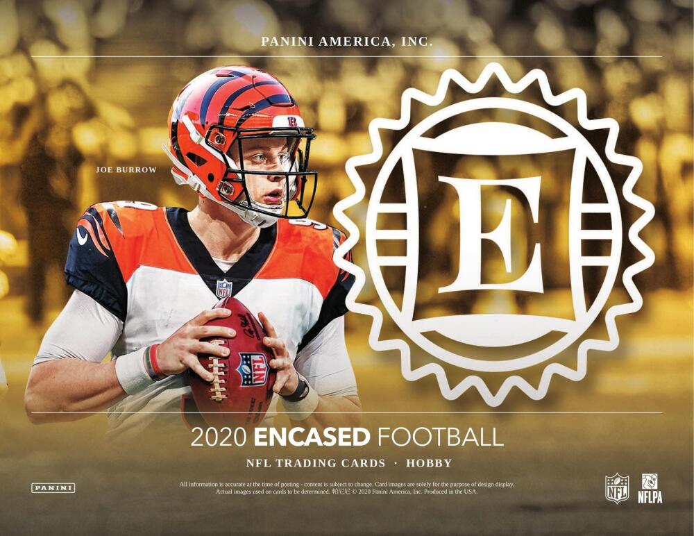 2020 Panini Encased Football Hobby Box Image 3
