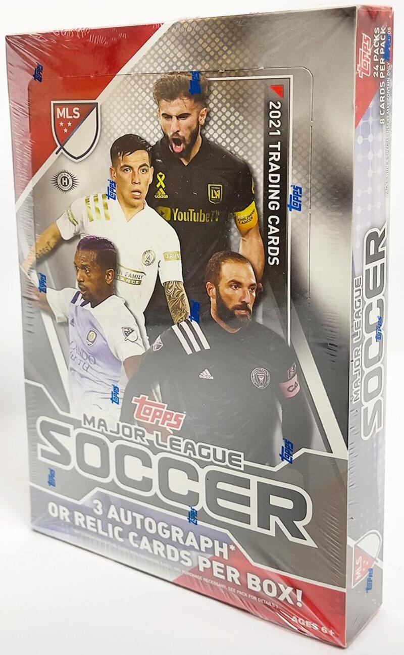 2021 Topps MLS Major League Soccer Hobby Box Image 2