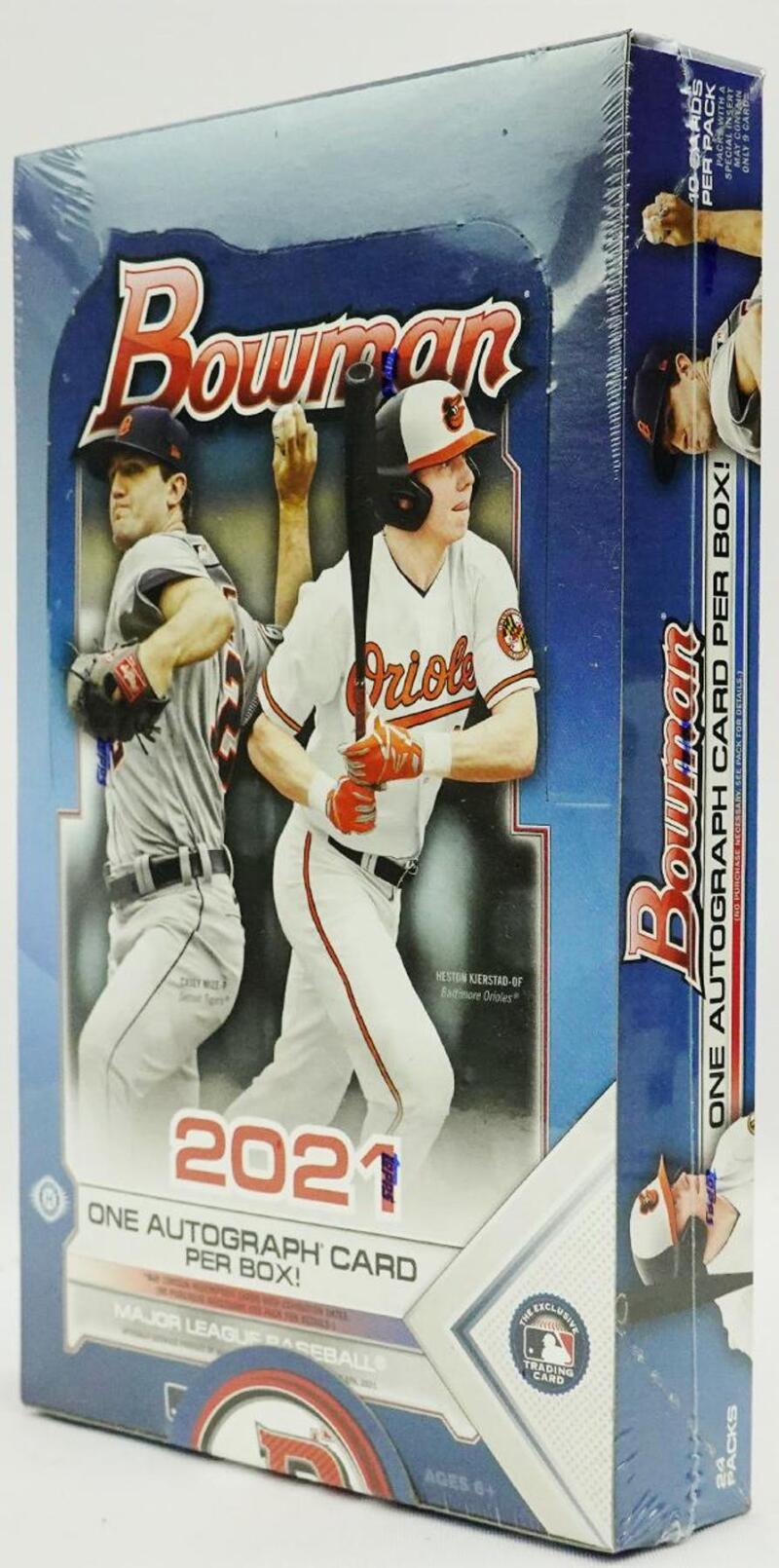 2021 Bowman Baseball Hobby Box Image 2