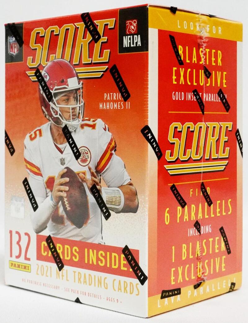 2021 Panini Score Football Blaster Box Image 2