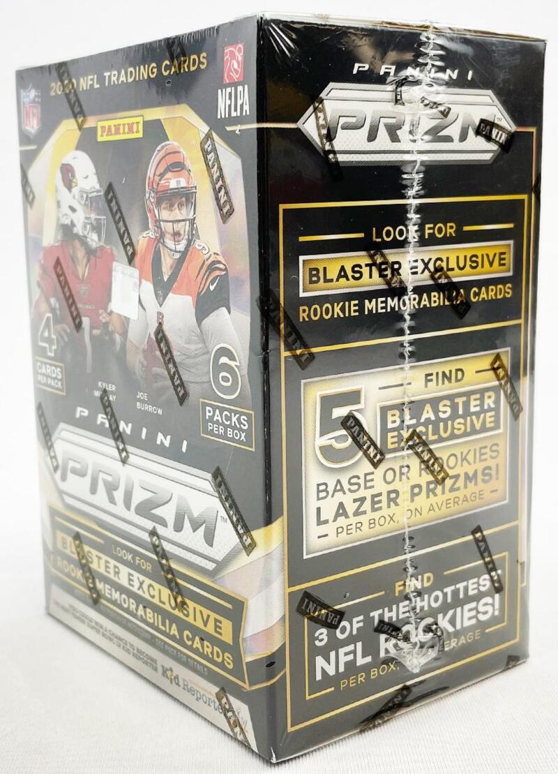 2020 Panini Prizm Football 6-Pack Blaster Box (Lazer Prizms) Image 2